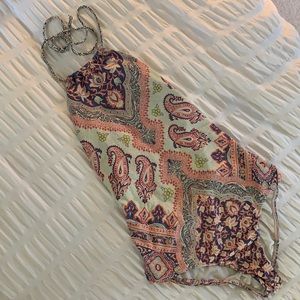 Billabong Open Back One Piece Swimsuit